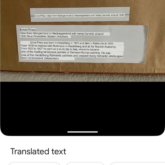 Cottagecore Ernst Fries landscape painting. Romanticism style. - Picture 6 of 9